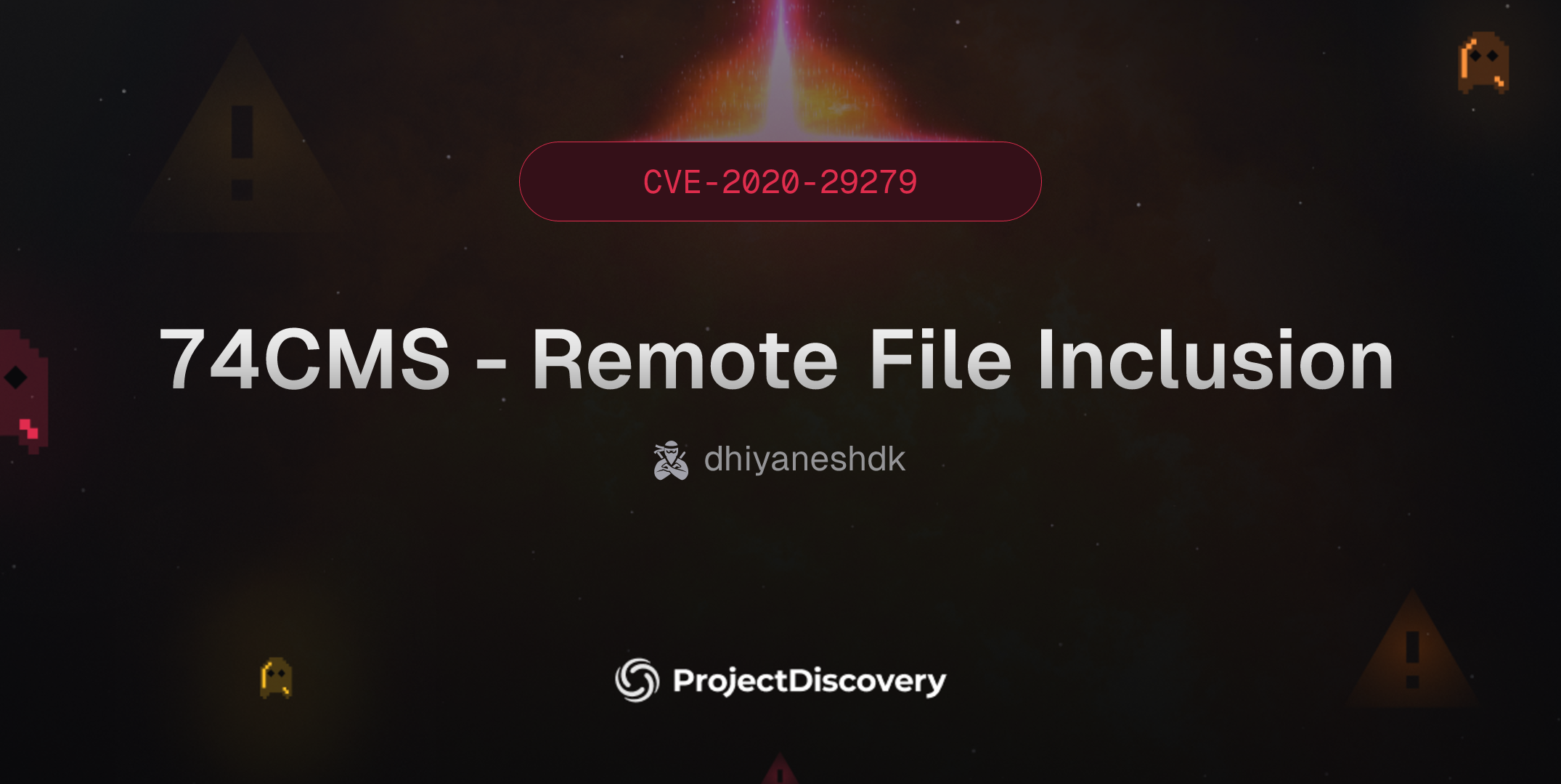 74CMS - Remote File Inclusion