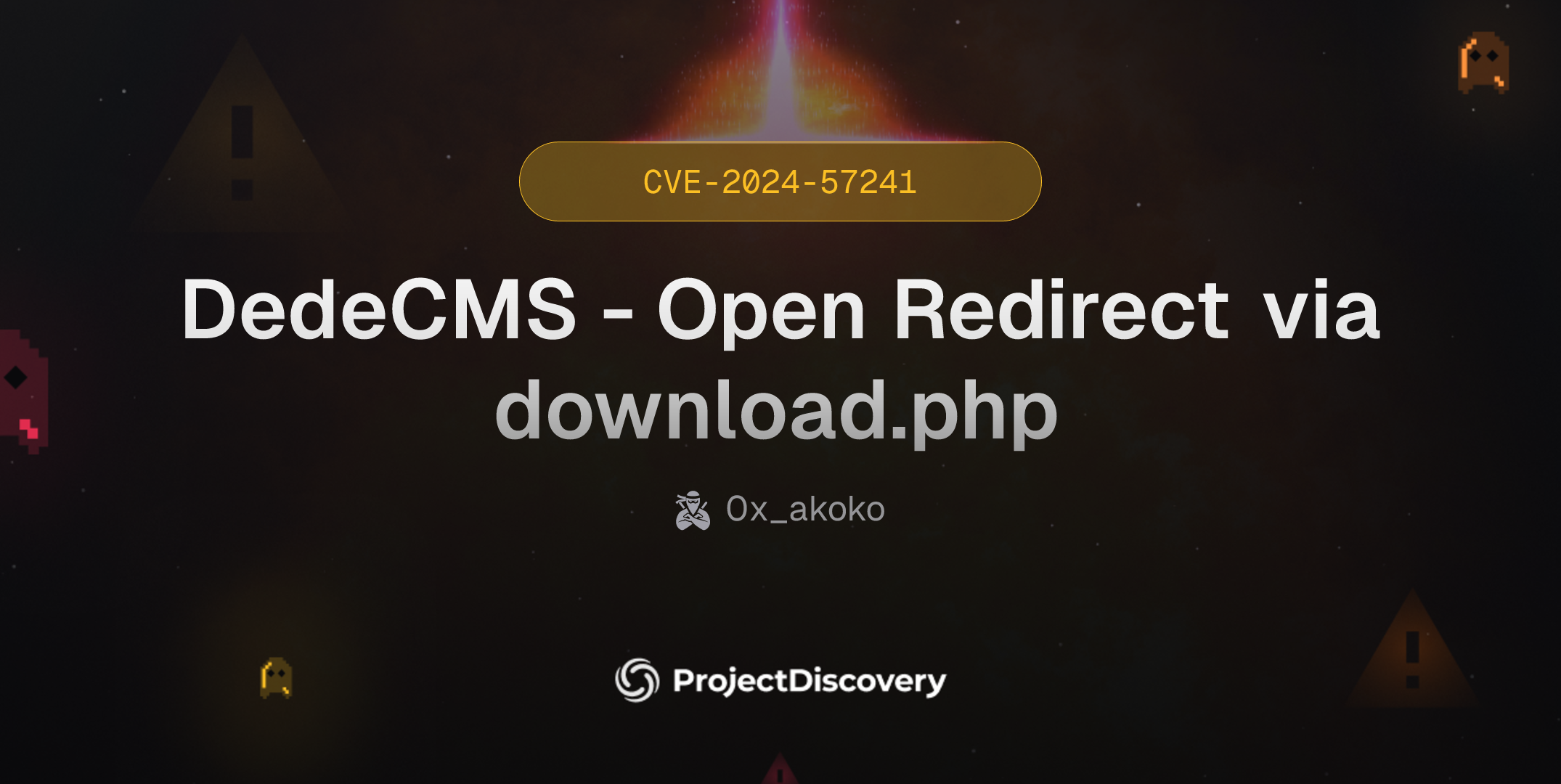 DedeCMS - Open Redirect via download.php