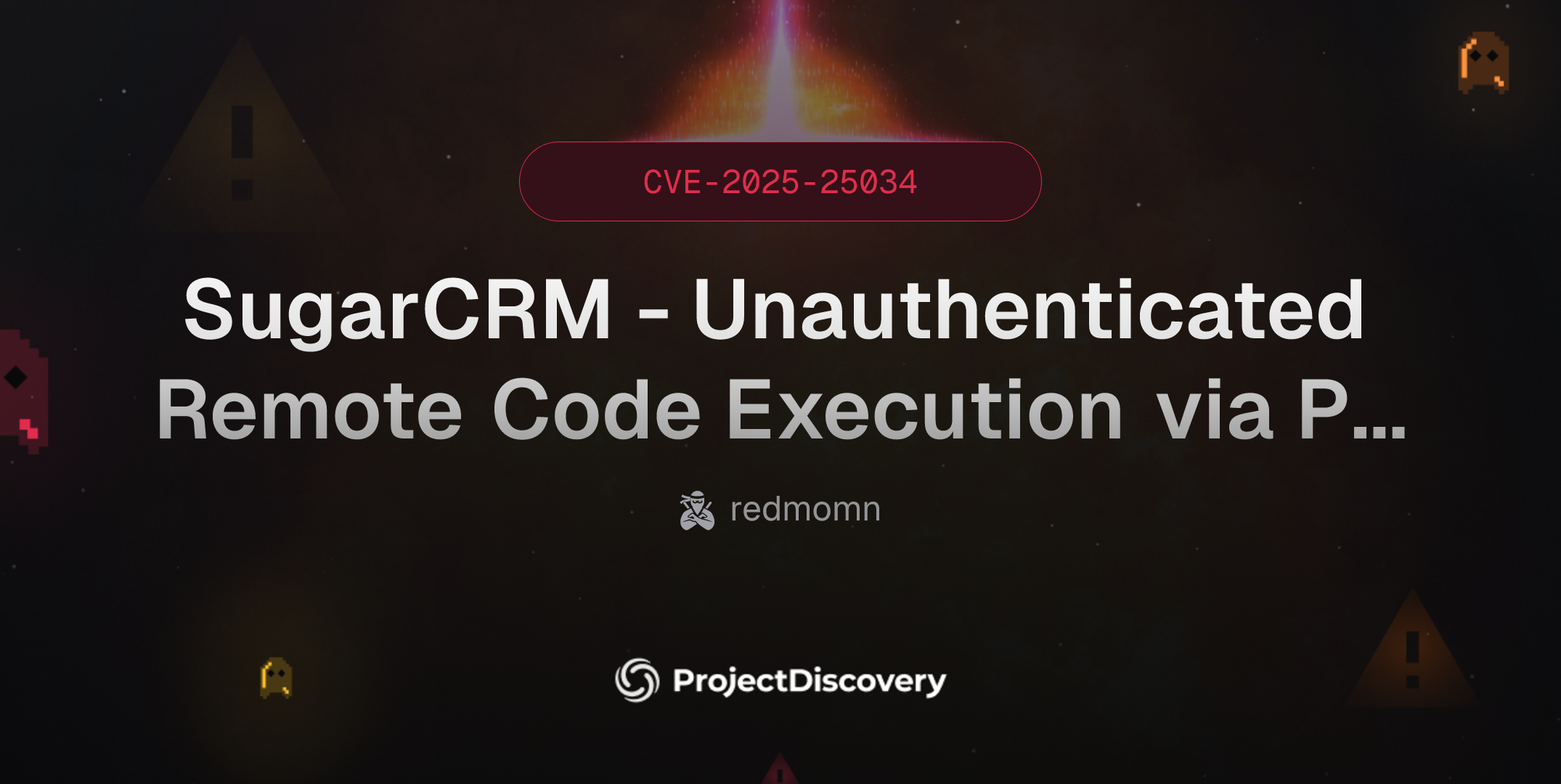 SugarCRM - Unauthenticated Remote Code Execution via PHP Object Injection