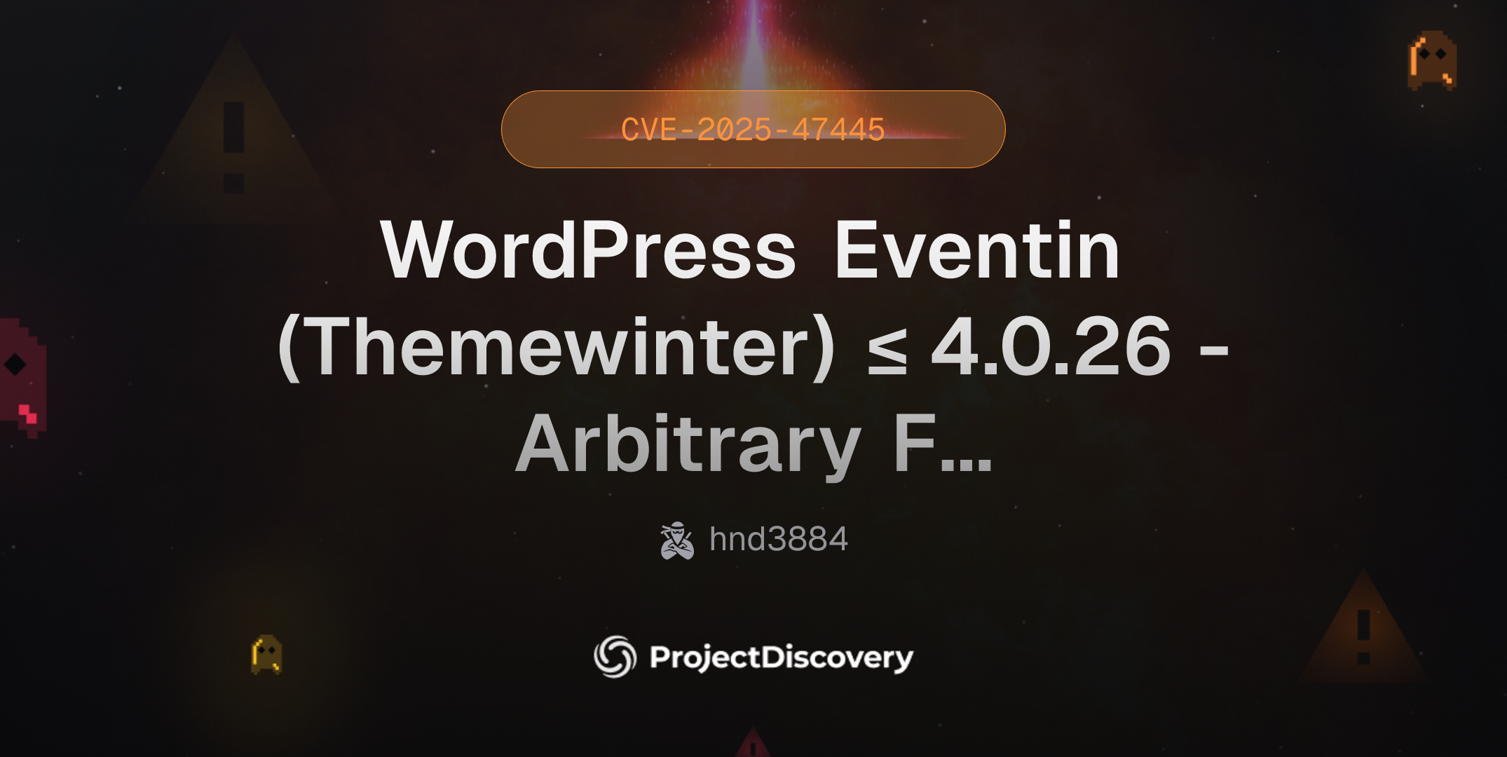 WordPress Eventin (Themewinter) ≤ 4.0.26 - Arbitrary File Download