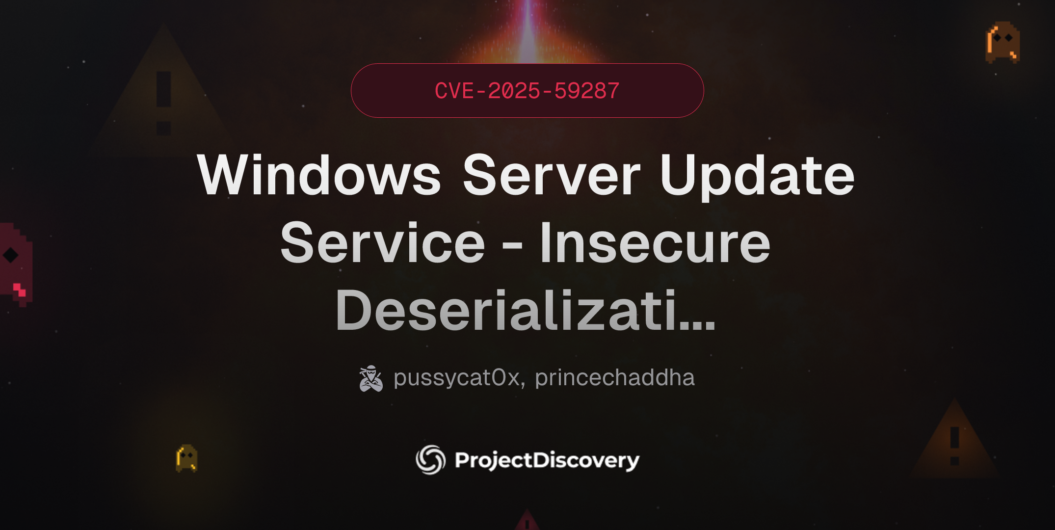 Windows Server Update Service - Insecure Deserialization