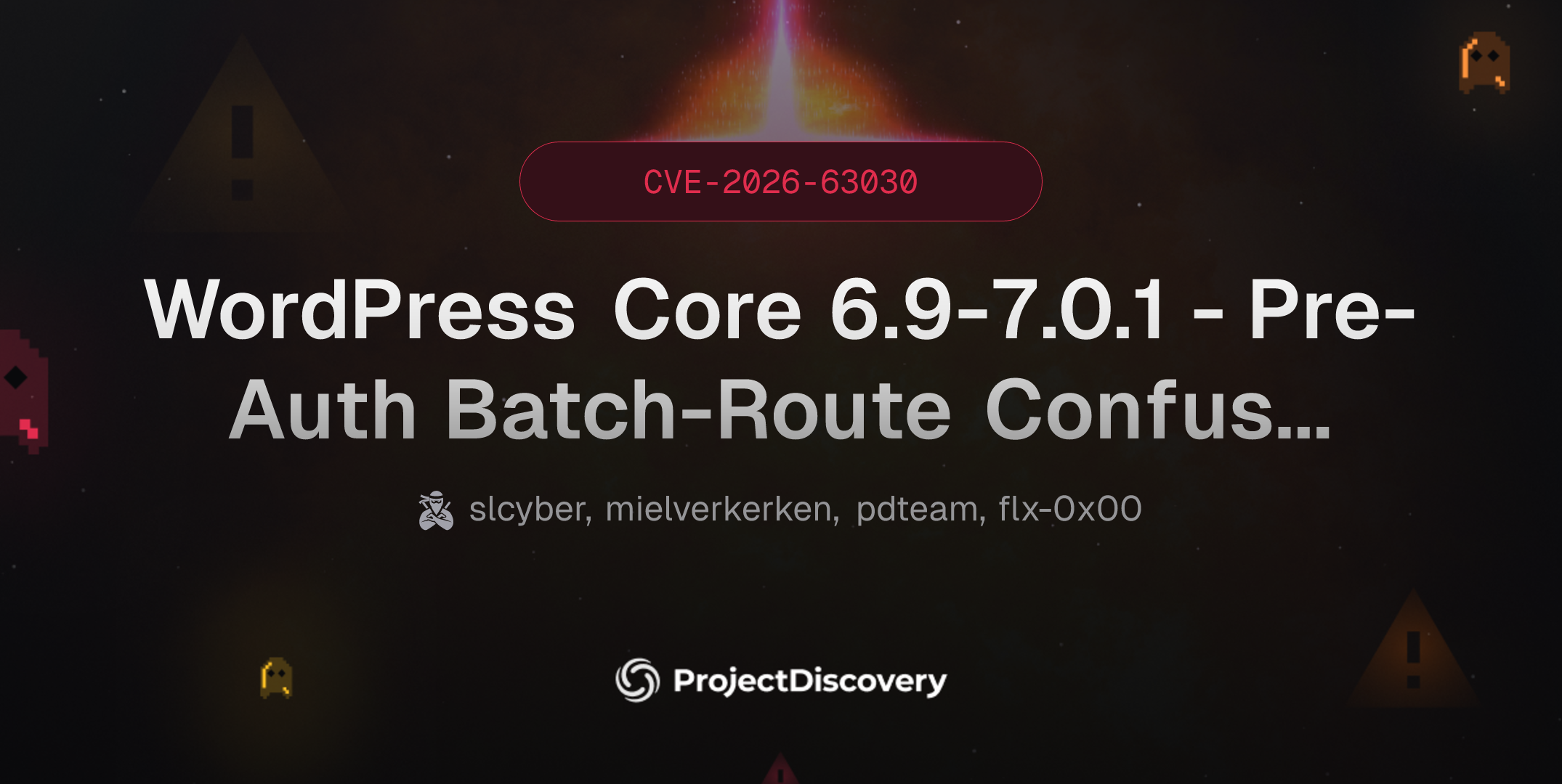 WordPress Core 6.9-7.0.1 - Pre-Auth Batch-Route Confusion